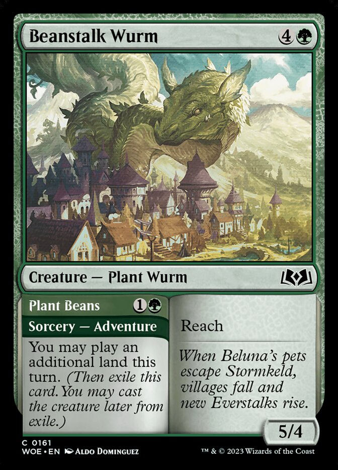 image Beanstalk Wurm // Plant Beans