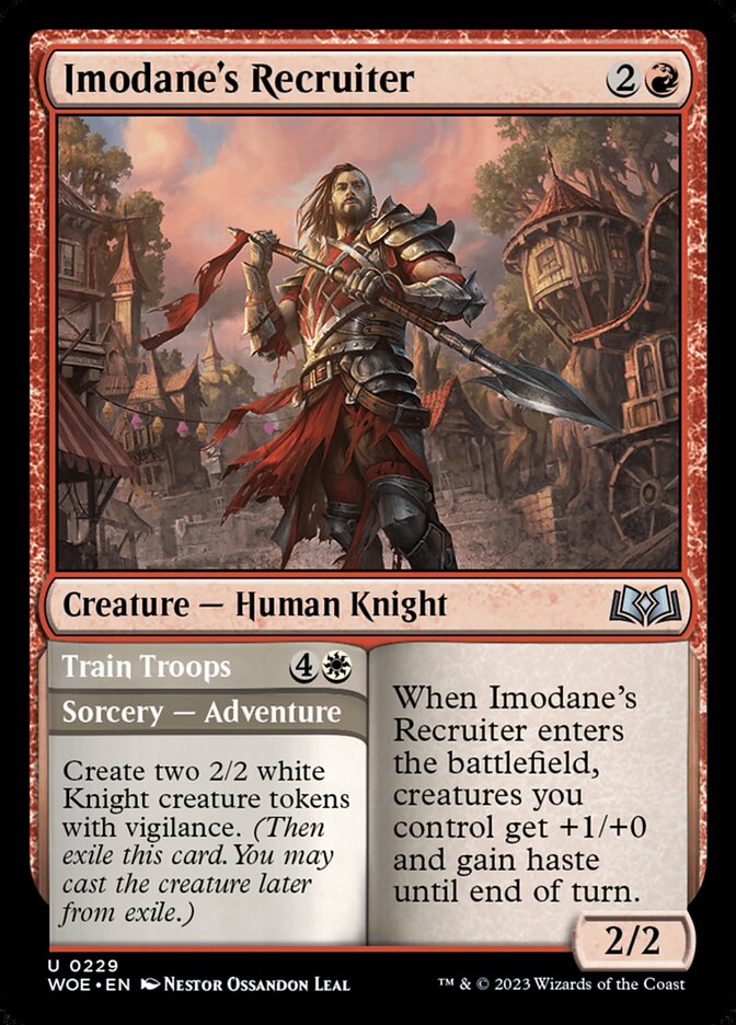 image Imodane's Recruiter // Train Troops