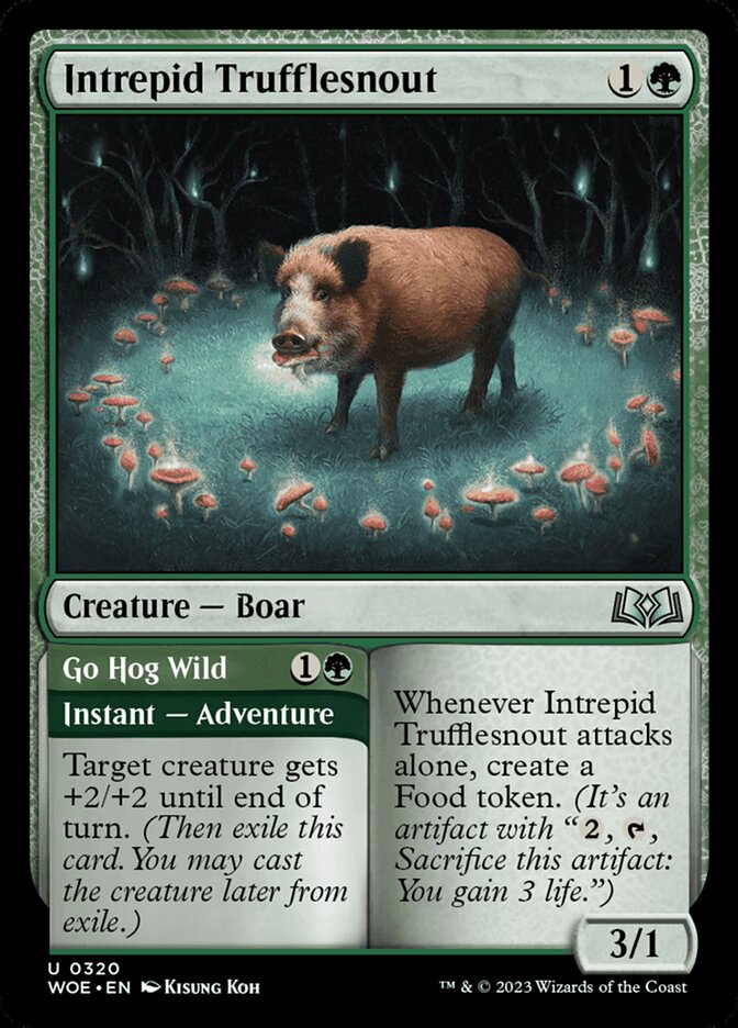 image Intrepid Trufflesnout // Go Hog Wild