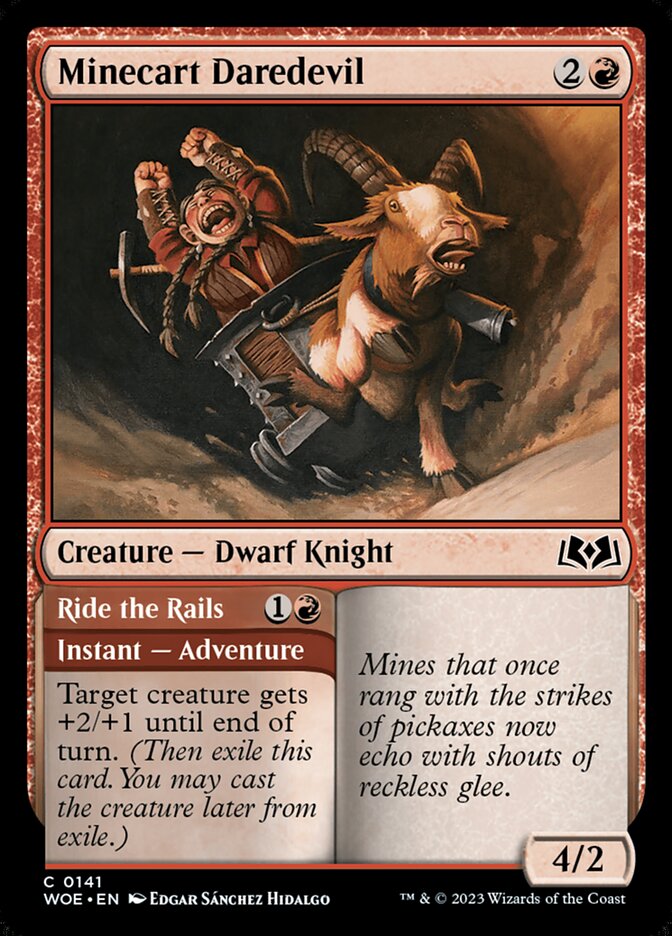 image Minecart Daredevil // Ride the Rails