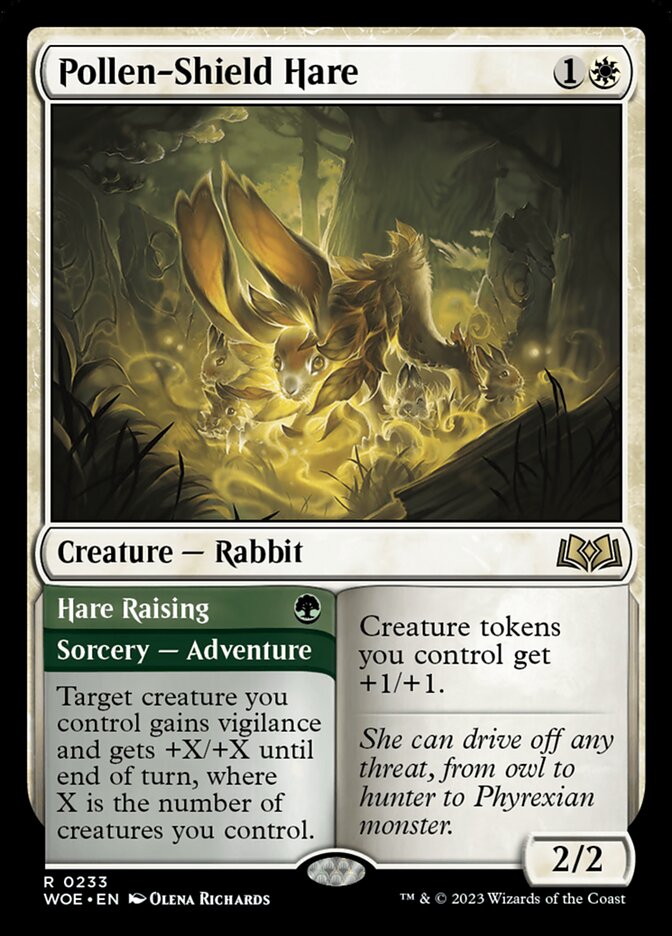 image Pollen-Shield Hare // Hare Raising