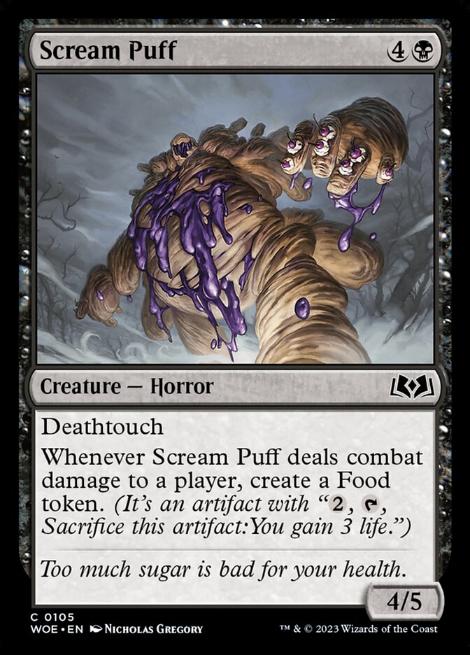 image Scream Puff