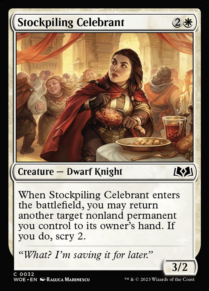 image Stockpiling Celebrant