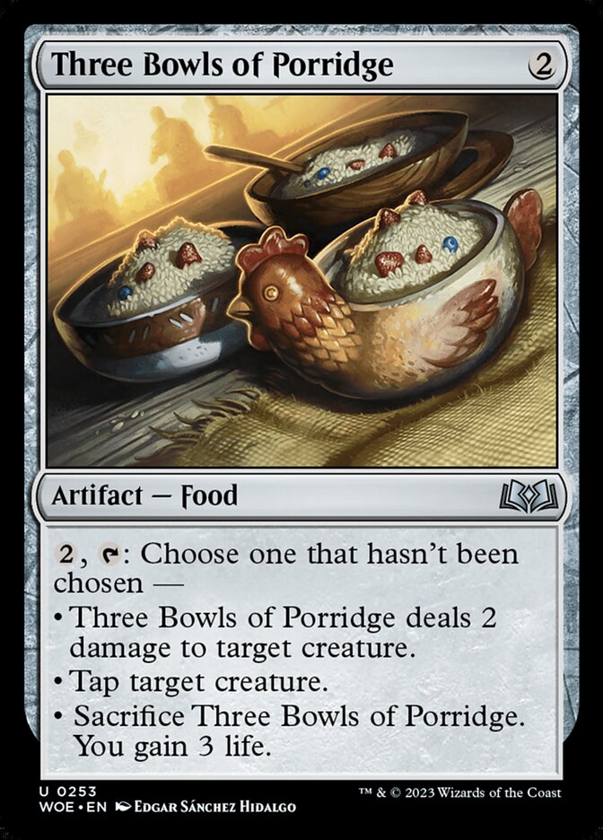 image Three Bowls of Porridge