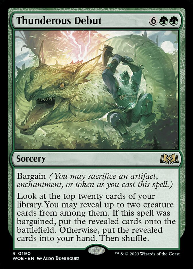 image Thunderous Debut