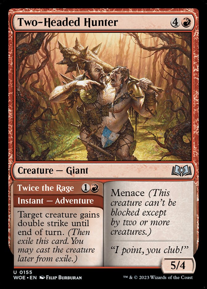 image Two-Headed Hunter // Twice the Rage