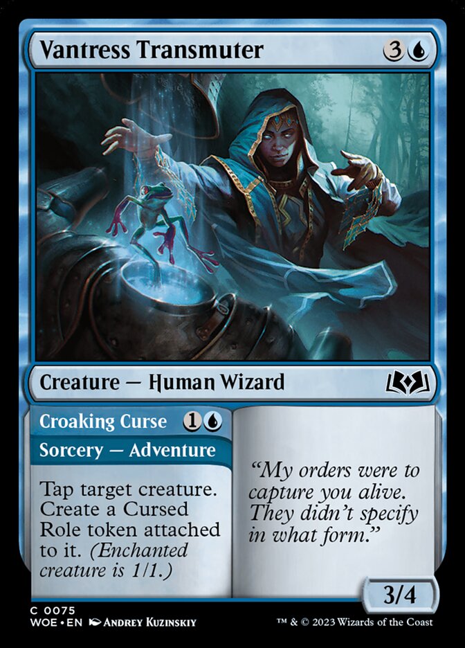 image Vantress Transmuter // Croaking Curse