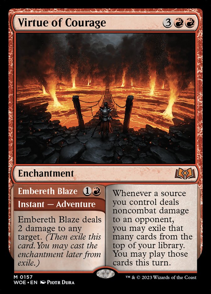 image Virtue of Courage // Embereth Blaze
