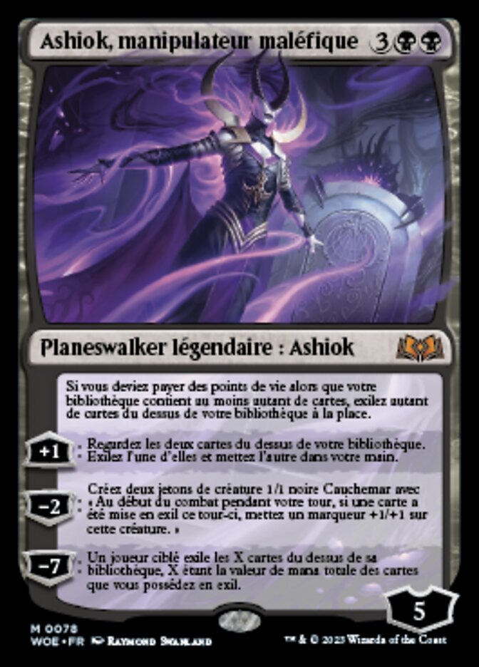 image Ashiok, manipulateur maléfique
