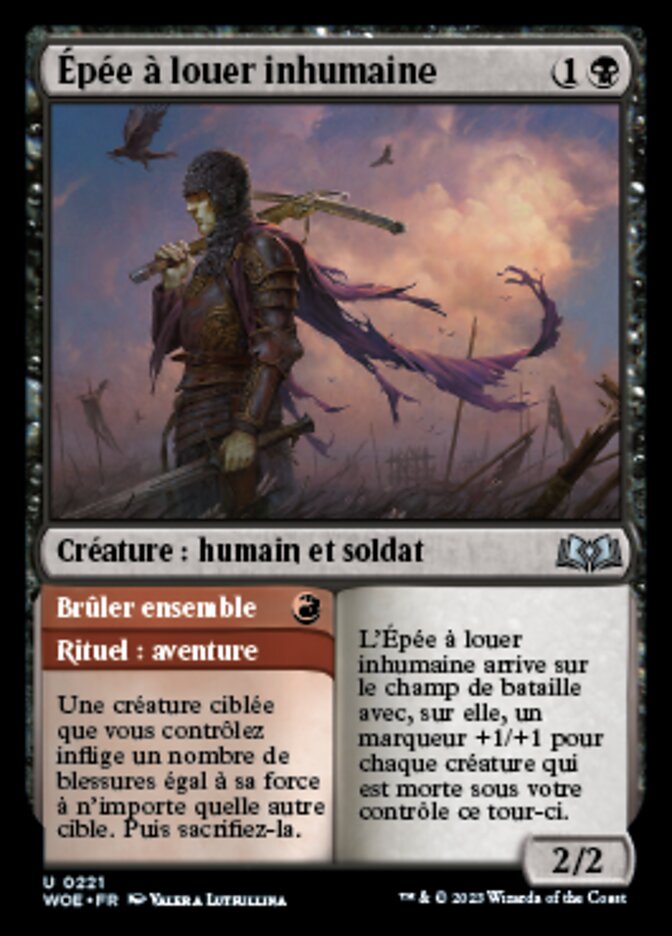 image Callous Sell-Sword // Burn Together