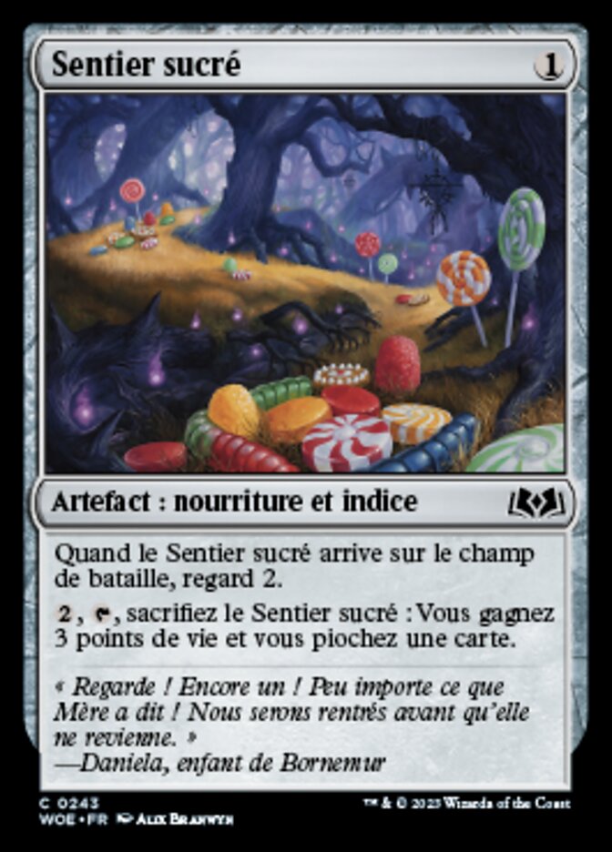 image Sentier sucré