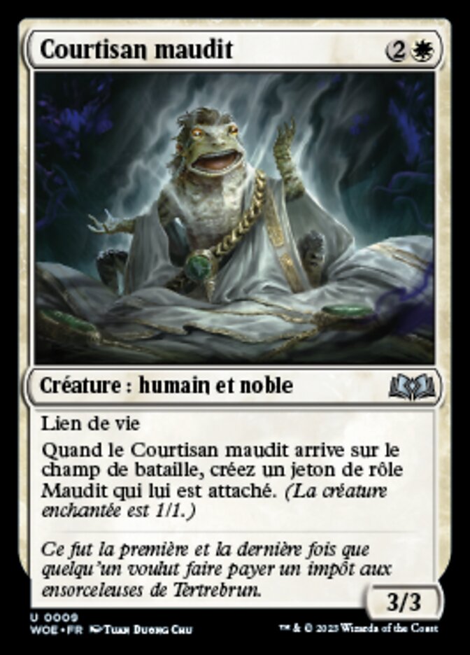 image Courtisan maudit