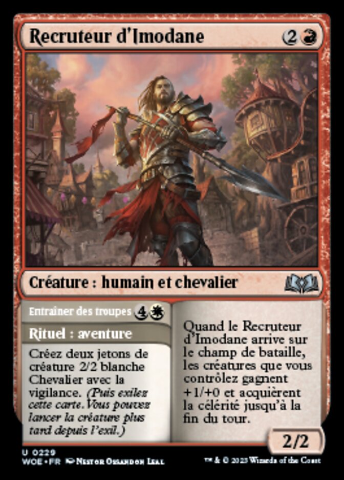 image Imodane's Recruiter // Train Troops