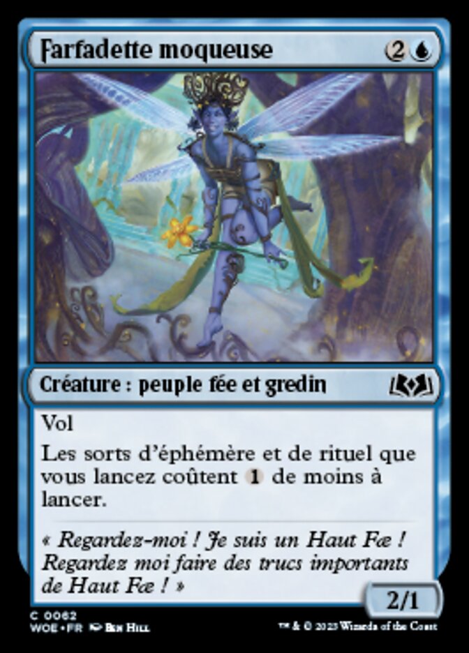 image Farfadette moqueuse
