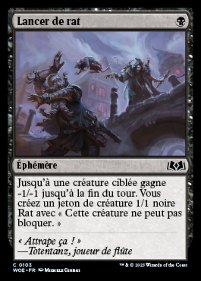 image Lancer de rat
