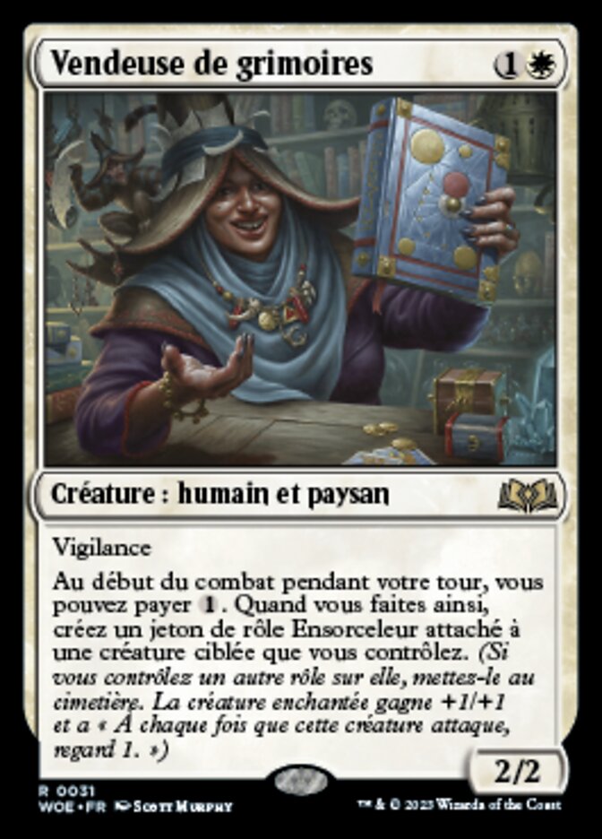 image Vendeuse de grimoires