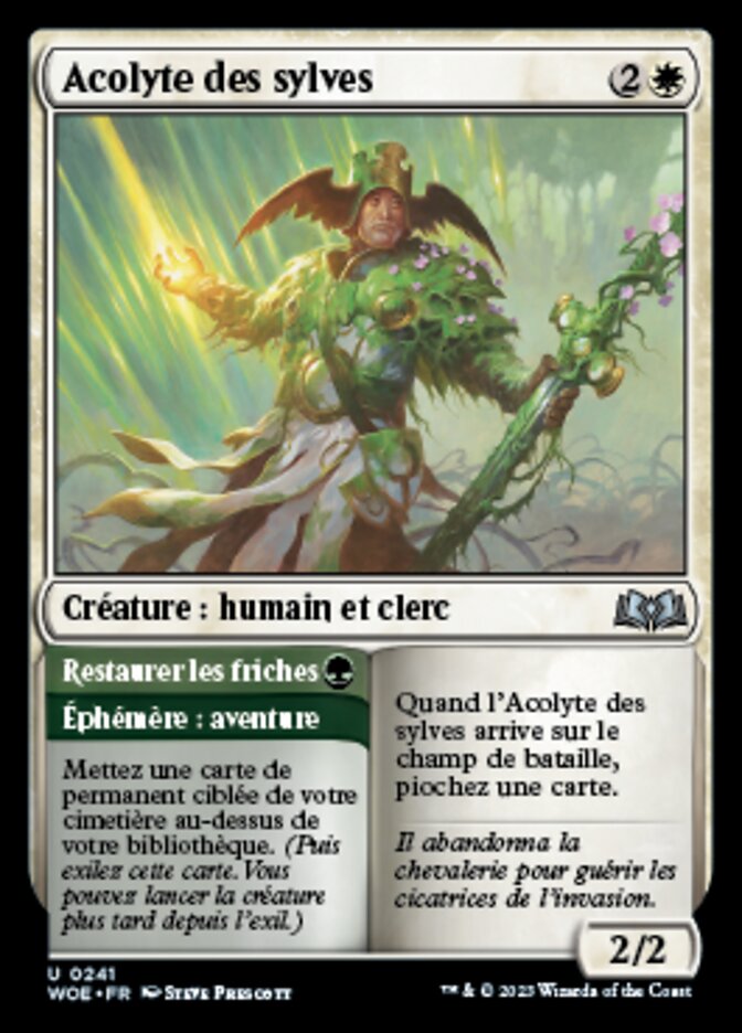 image Woodland Acolyte // Mend the Wilds
