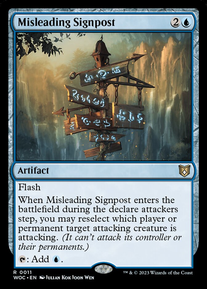 image Misleading Signpost