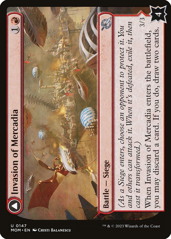 image Invasion of Mercadia // Kyren Flamewright