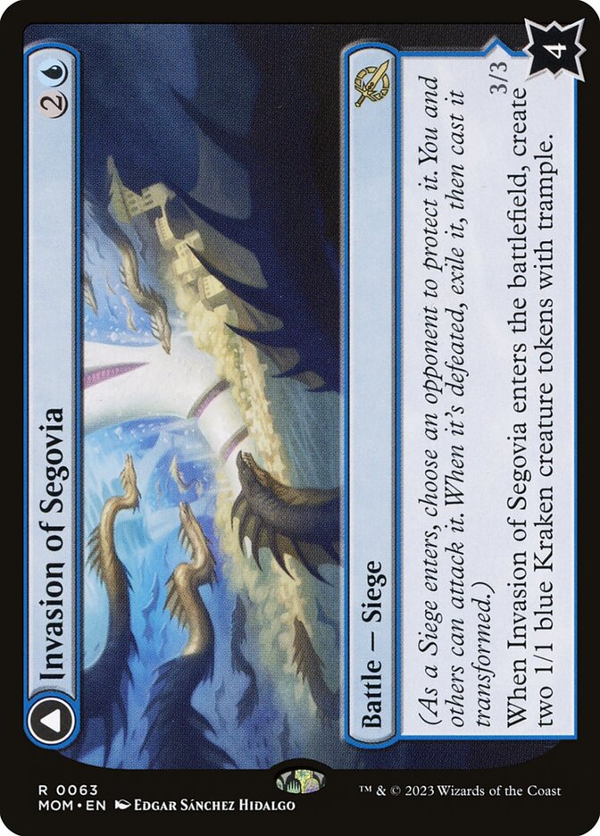 image Invasion of Segovia // Caetus, Sea Tyrant of Segovia