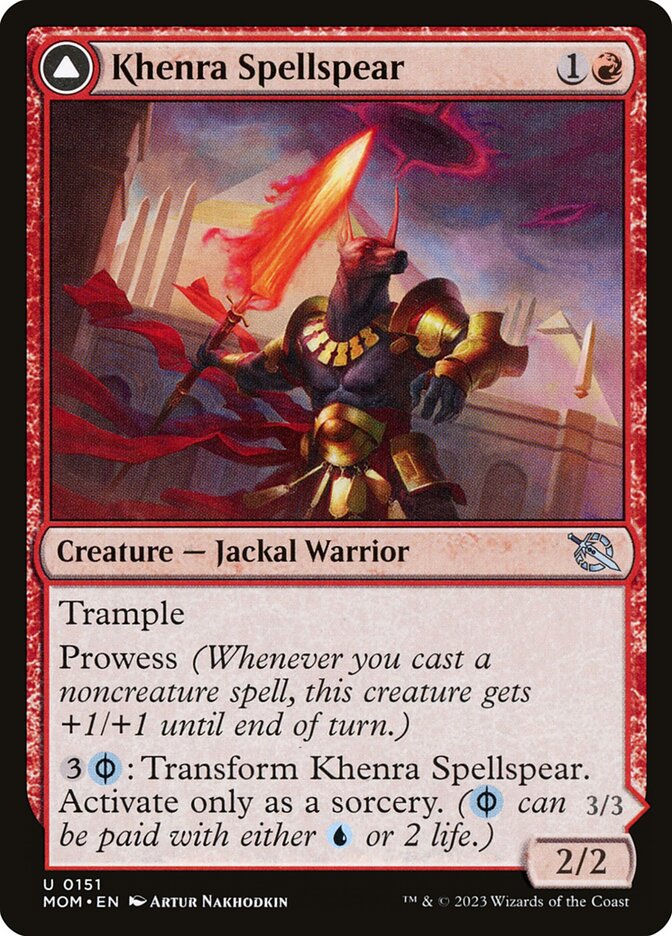 image Khenra Spellspear // Gitaxian Spellstalker