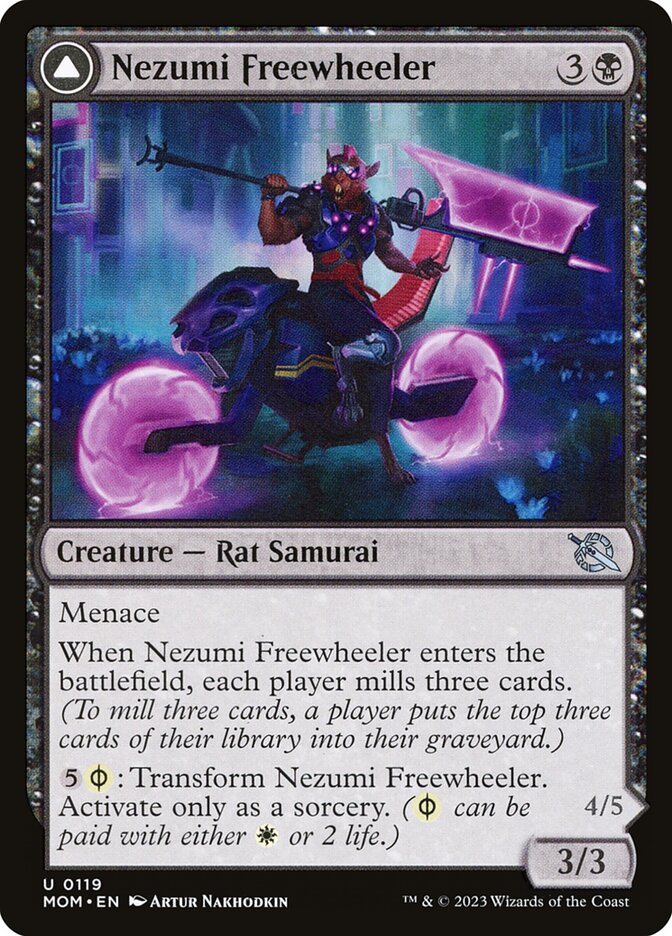 image Nezumi Freewheeler // Hideous Fleshwheeler