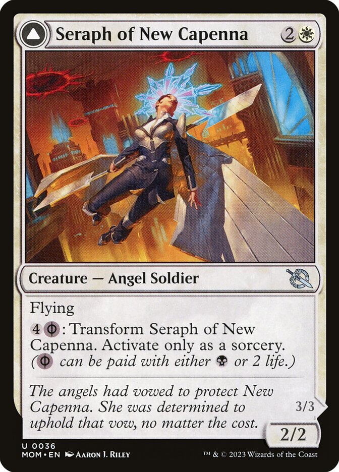 image Seraph of New Capenna // Seraph of New Phyrexia