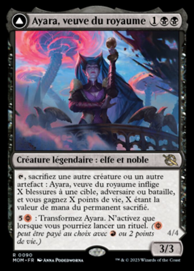 image Ayara, Widow of the Realm // Ayara, Furnace Queen