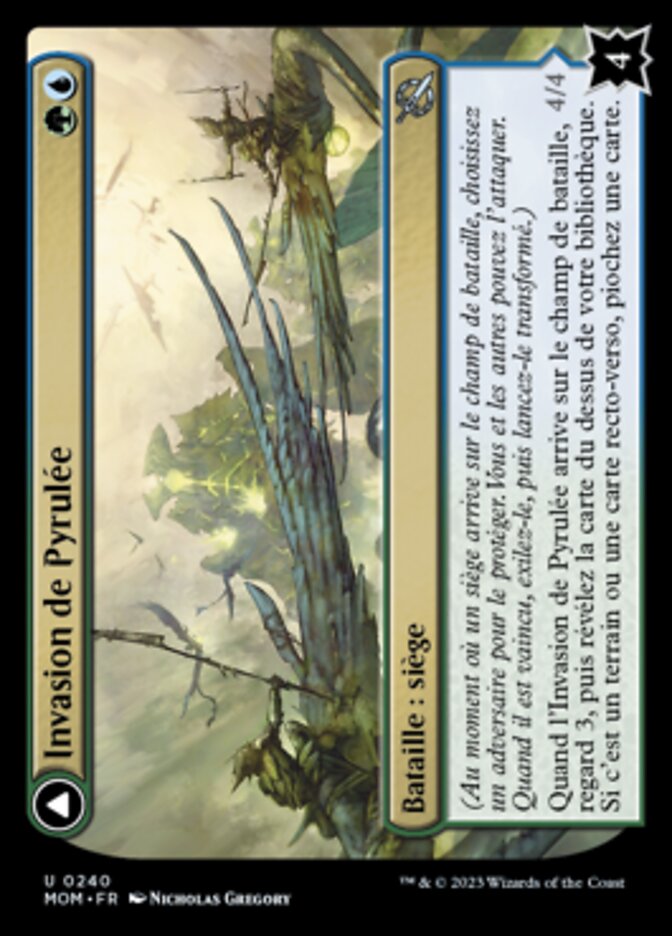 image Invasion of Pyrulea // Gargantuan Slabhorn
