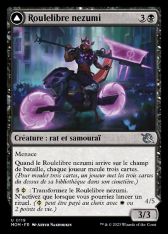 image Nezumi Freewheeler // Hideous Fleshwheeler
