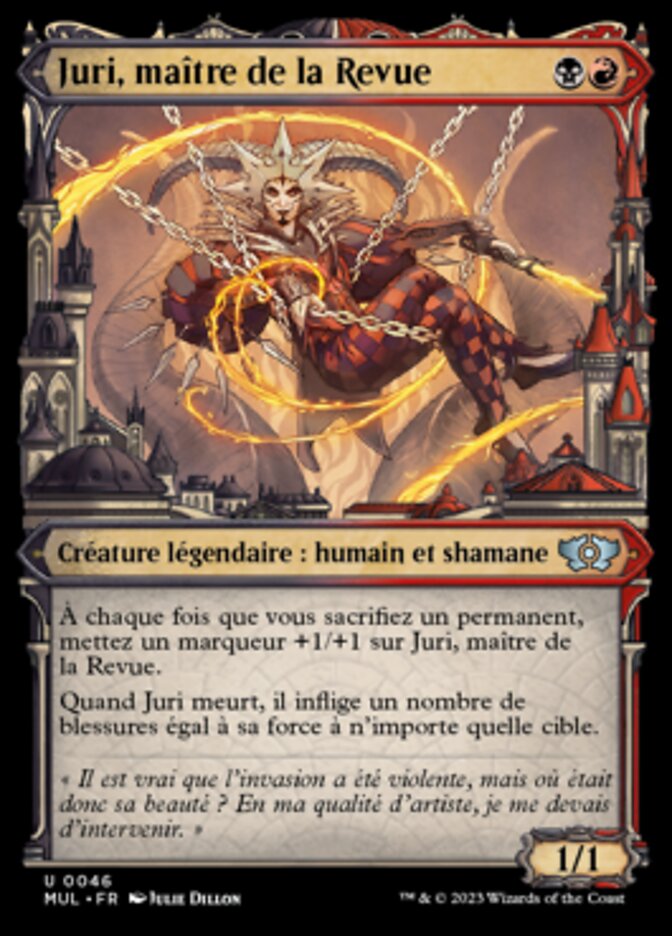 image Juri, maître de la Revue
