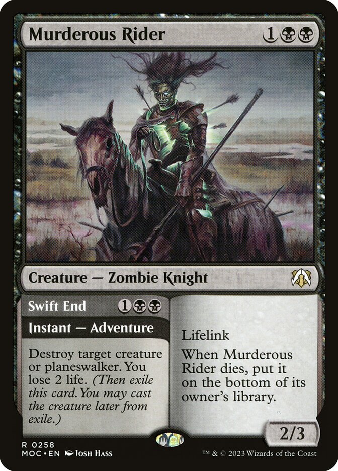 image Murderous Rider // Swift End