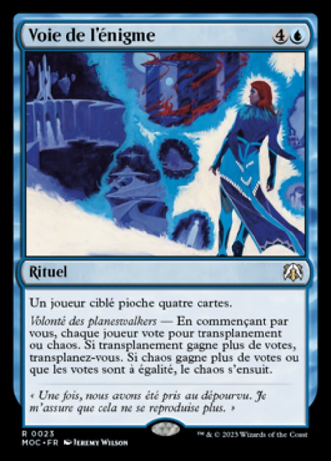 image Voie de l'énigme