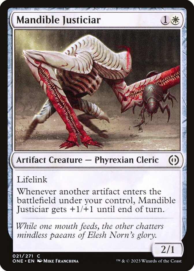 image Mandible Justiciar