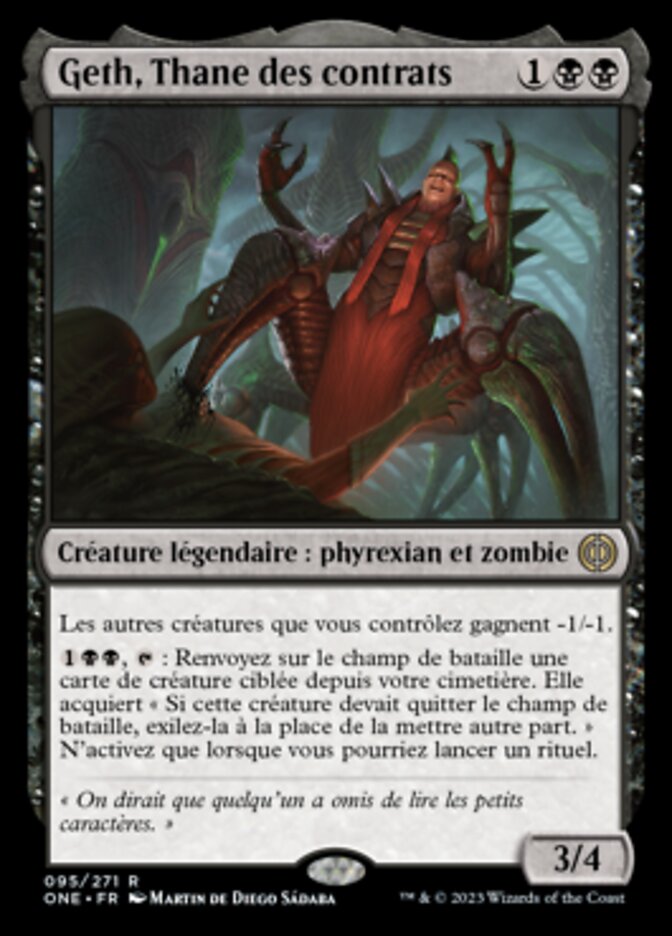 image Geth, Thane des contrats