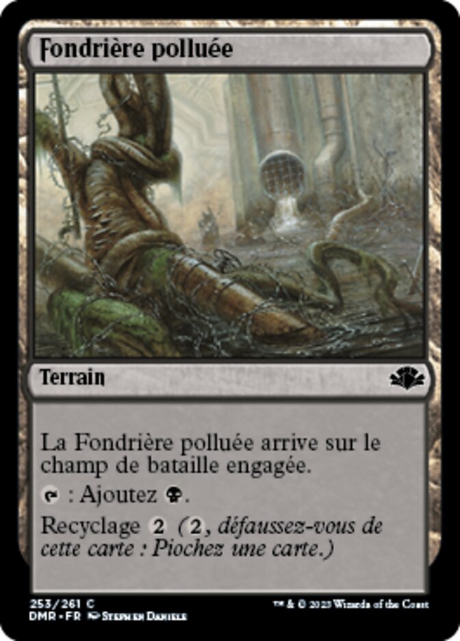 image Fondrière polluée