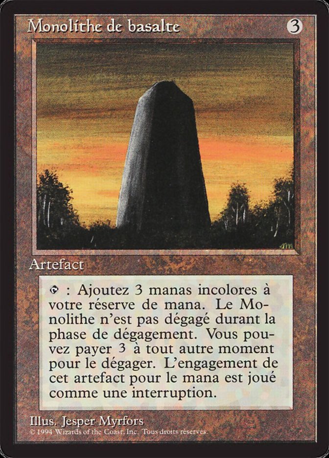 image Monolithe de basalte