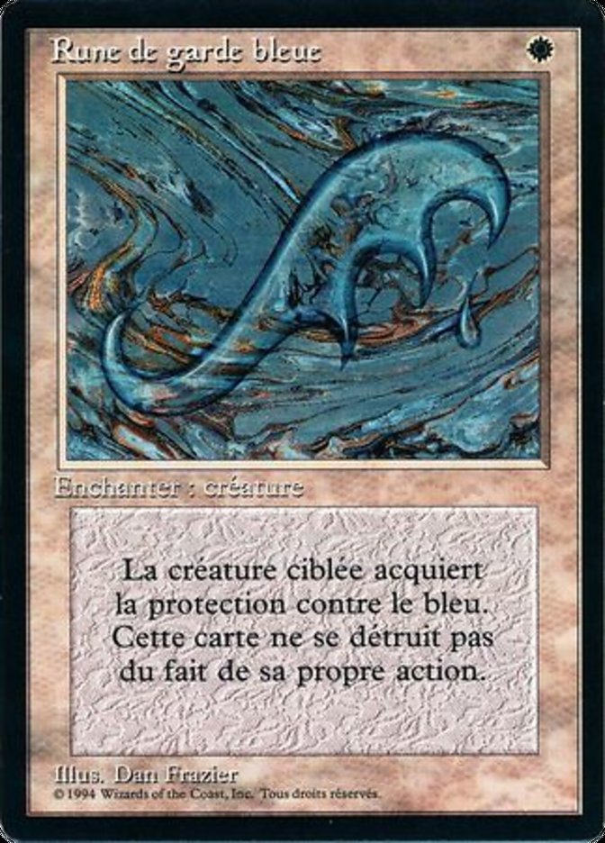 image Rune de garde bleue