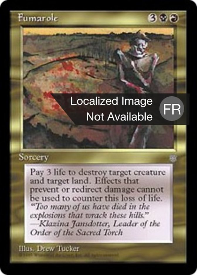 image Fumerolle