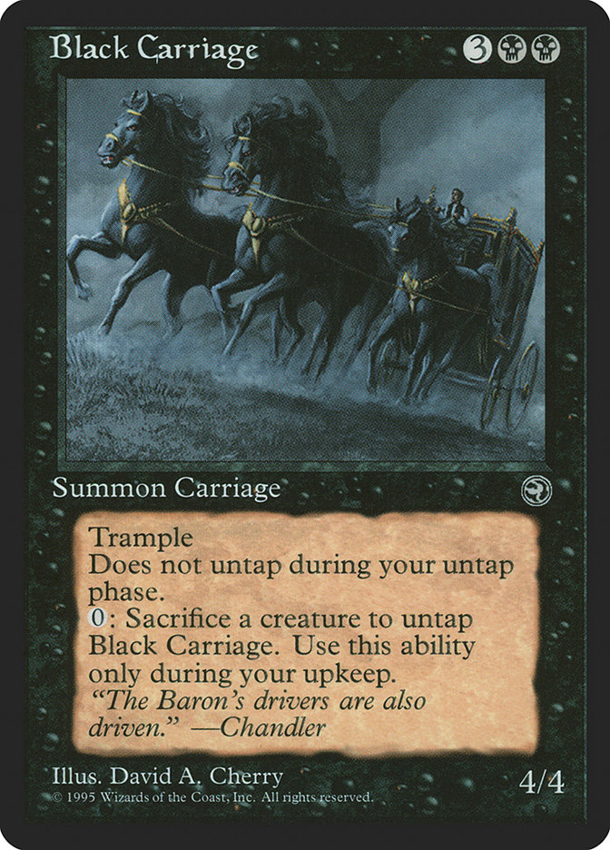 image Black Carriage