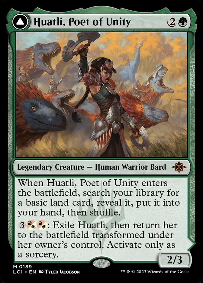 image Huatli, Poet of Unity // Roar of the Fifth People