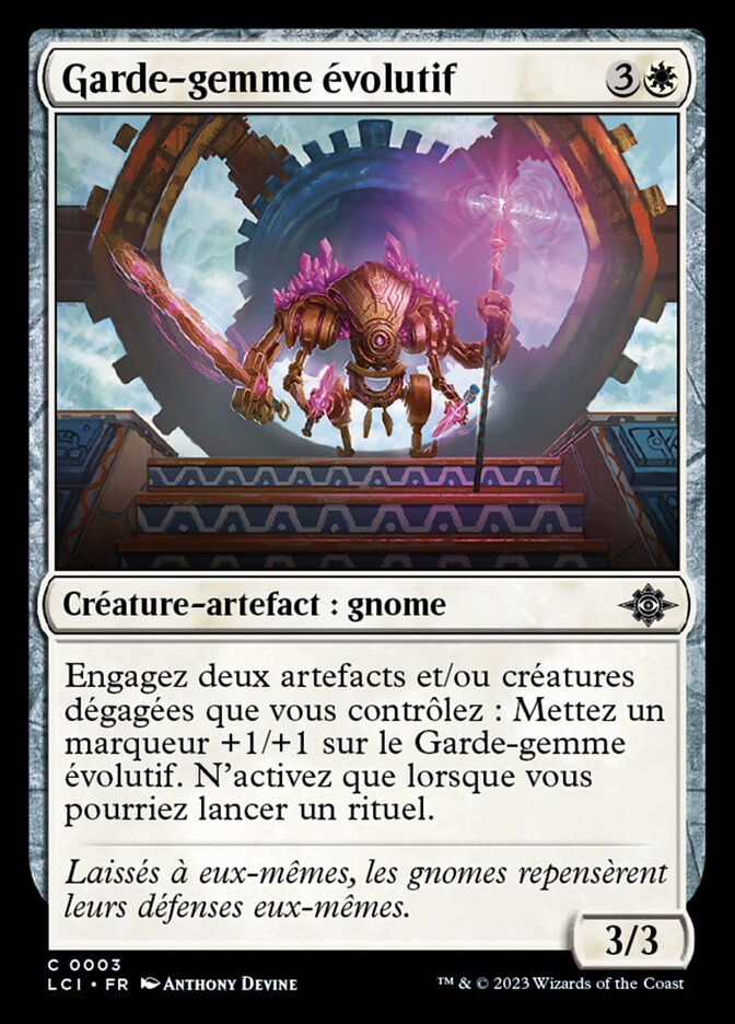image Garde-gemme évolutif