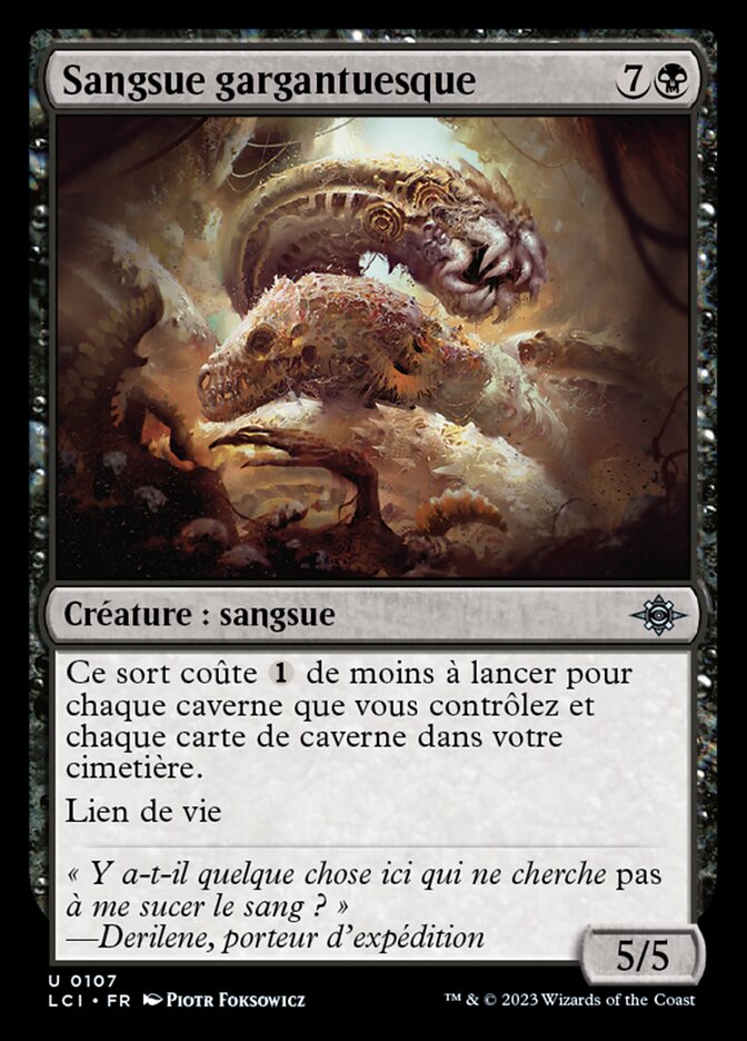 image Sangsue gargantuesque