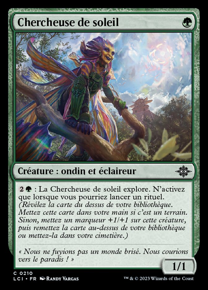 image Chercheuse de soleil