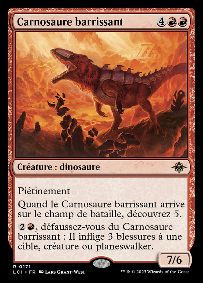 image Carnosaure barrissant