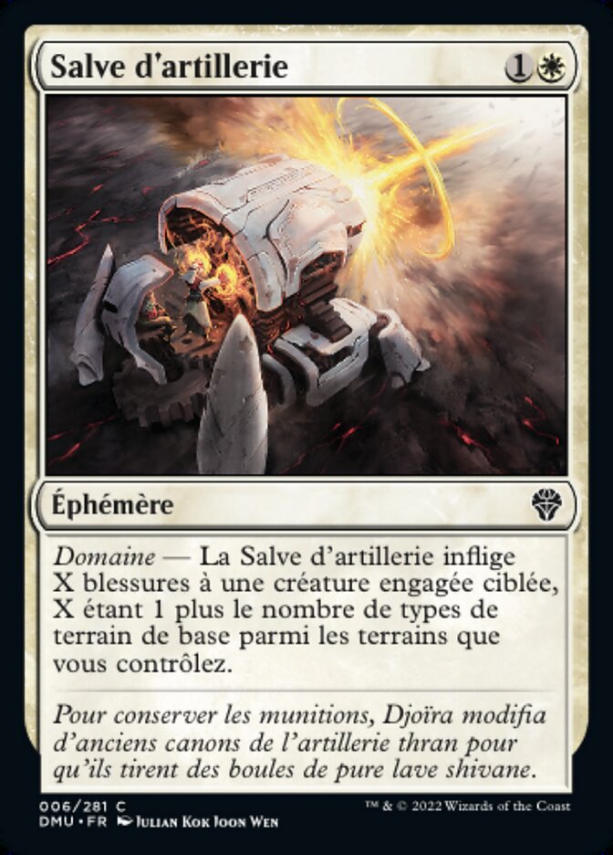 image Salve d'artillerie