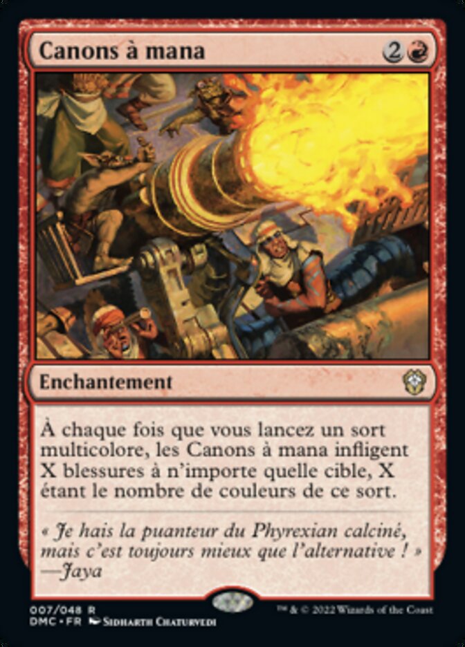 image Canons à mana