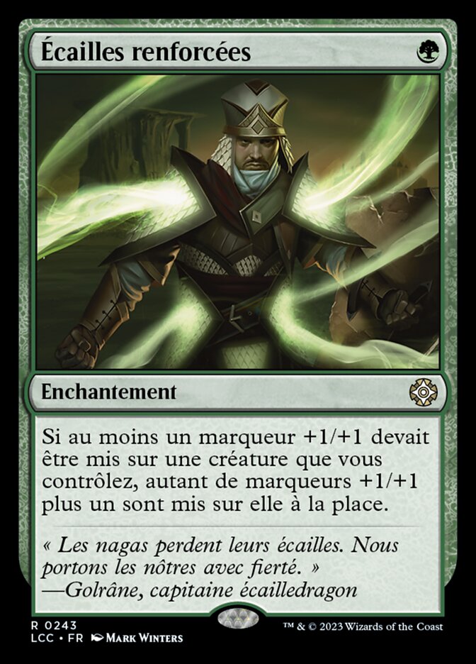 image Écailles renforcées