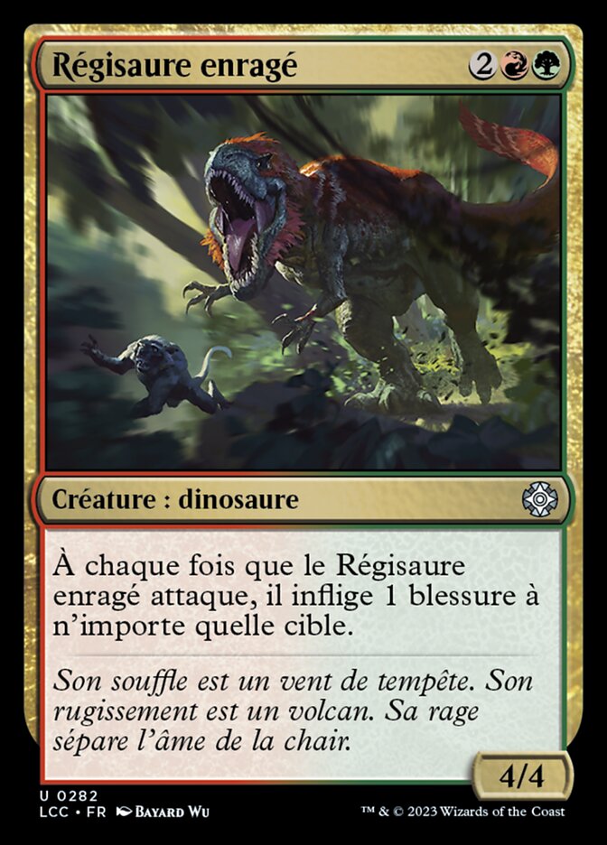 image Régisaure enragé