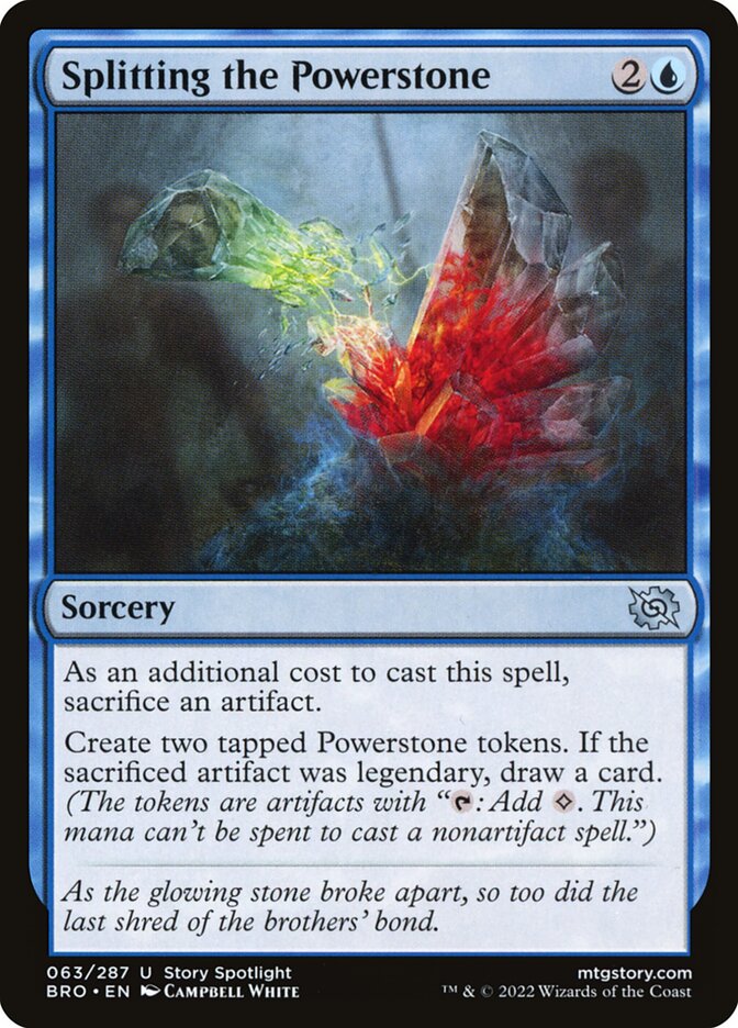 image Splitting the Powerstone